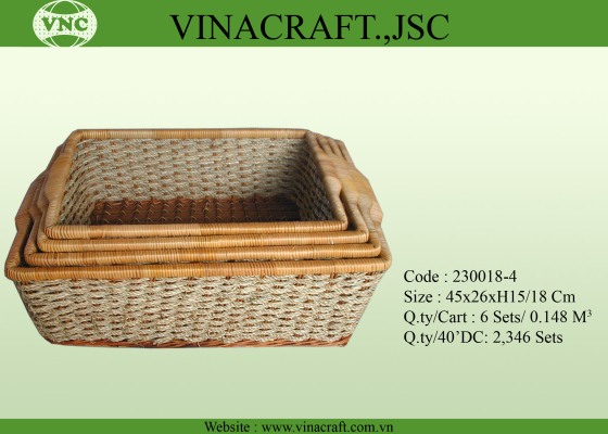 Giỏ cây liễu gai - VINACRAFT - Công Ty Cổ Phần Mỹ Nghệ Việt Nam